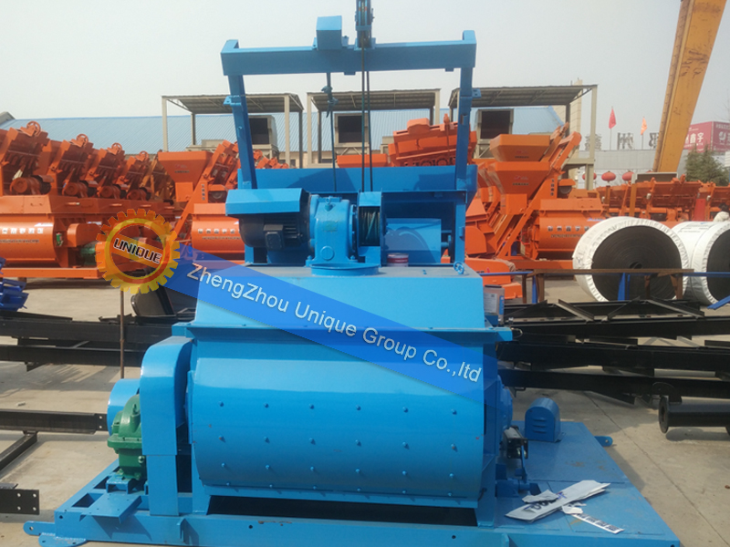 Loading of the HZS35 concrete mixing plant to Indonesia